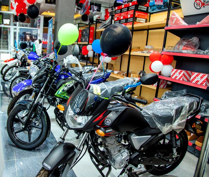 NN Group Uganda Yamaha Showroom